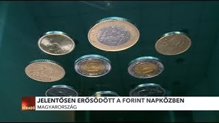 Erősödött a forint [upl. by Martinic458]