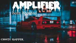 Amplifier imran Khan slowed  reverb  bass boosted  chotu rapper  djremix [upl. by Ybloc]