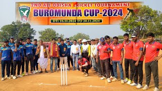 BUROMUNDA CRICKETALL ODISHA BUROMUNDA CUP 2024 [upl. by Aliab]