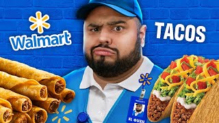 ¡Probando TODOS los tacos de Walmart [upl. by Kieryt]