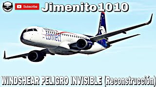 AEROMEXICO CONNECT 2431 Reconstrucción TORMENTA EN EL DESPEGUE ⛈💨 🛩🔥 [upl. by Vullo482]