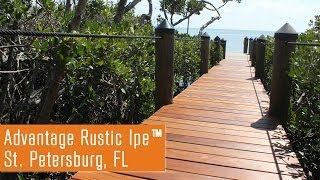 Building a Dock With Character  Rustic Ipe Wood as a Dock Material [upl. by Analaj]