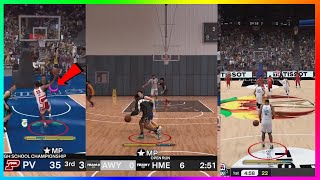 NBA 2K25 MyCareerMyPlayer 5v5 Gameplay Footage Dunk MeterMyCourtBuilderFIBA City  More [upl. by Shugart298]