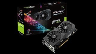 Обзор ASUS GTX1050 TI STRIX [upl. by Schubert]