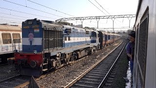 Super Luxury Train  Deccan Odyssey In A Dual Extraordinary Parallel Run In Mumbai [upl. by Samuella]