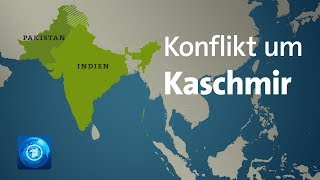 Pakistan meldet Abschuss indischer Kampfflieger [upl. by Tesil]