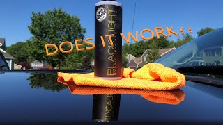 CHEMICAL GUYS BLACKLIGHT application amp review DOES IT WORK [upl. by Derriey]