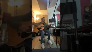 Cover antes OBIE BERMUDEZ  grabación 🎸 🔥🎶 martinguitar antesdequefueranfamosos [upl. by Carman336]