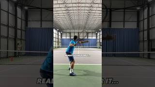 BASELINE RALLY FROM SLOW TO FASTtenfitmen tennistraining tennisdrills tennistips tenniscoach [upl. by Loggins]