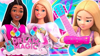 Barbie Doll Family Mall Shopping at Claires and Book Store [upl. by Shanie]