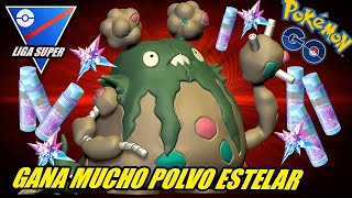 APROVECHA Y GANA MUCHÍSIMO POLVO ESTELAR con GARBODOR en LIGA SUPER  GBL  Pokémon Go PvP [upl. by Sharron]