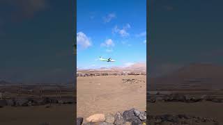 Landing at Lanzarote Airport January 2024 [upl. by Freya]