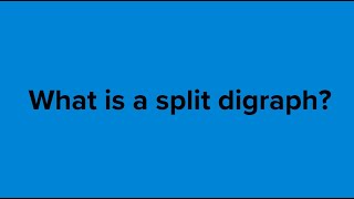 Phonics Jargon  What is a split digraph [upl. by Stefanie]