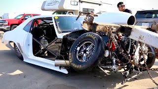 The Most INSANE WRECKS Ive EVER FILMED  Drag Racing Crashes [upl. by Svoboda]