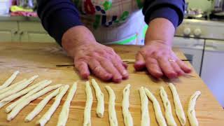 How to Make Fusilli Pasta  Pasta Grannies [upl. by Jemima950]