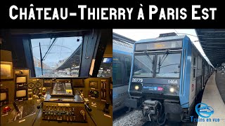 HD CABRIDE  Voyage en cabine de ChâteauThierry à PARIS EST [upl. by Sennahoj]