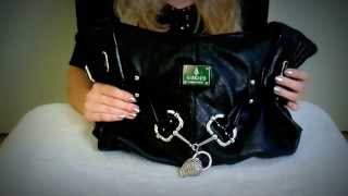 Shopping Channel PursesBags Demonstration RP Soft Spoken Soft Hands Leather Crinkling [upl. by Quincy]