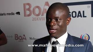 NGOLO KANTE INTERVIEW [upl. by Bechler]