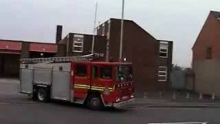 West Midlands Fire Service Brierley Hill turnout [upl. by Neils375]