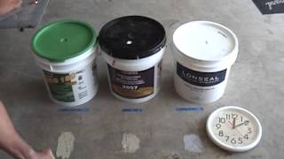 Assorted Floor Adhesives Testing [upl. by Courtenay]