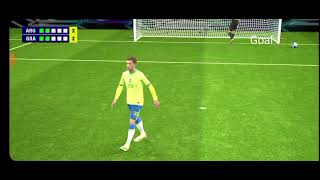 Brazil vs Argentina Copa America Final Penalty 2024 Efootball [upl. by Elleda947]