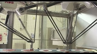 ABB Robotics  Pizza Making with ABB FlexPickers [upl. by Aicylla757]