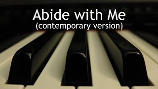 Abide with Me contemporary version  piano instrumental cover with lyrics [upl. by Lusty549]