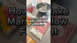 Marshmallow Fondant How to Make the Easiest Fondant [upl. by Dionisio68]