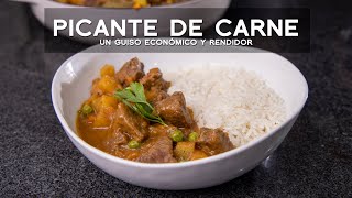 COMO PREPARAR PICANTE DE CARNE  COMIDA PERUANA  ACOMERPE [upl. by Ehsiom]