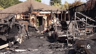 Home shop destroyed in Arroyo Grande fire Friday morning [upl. by Saunder]