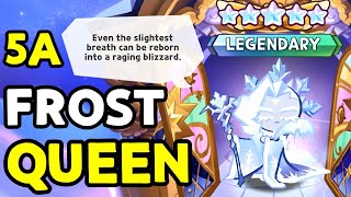 How Far Can 5A Legendary Frost Queen Go I Cookie Run Kingdom [upl. by Buna818]