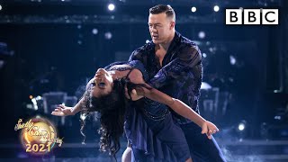 AJ Odudu and Kai Widdrington Rumba to Show Me Heaven by Maria McKee ✨ BBC Strictly 2021 [upl. by Henri]