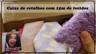 Caixas de Retalhos só com tecidos TOP [upl. by Ellesig]