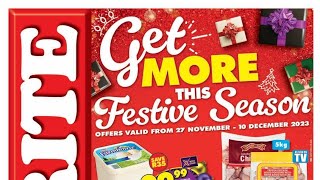 Whats on month end specials at Shoprite this week Promo valid 27 November to 10 December 2023 [upl. by Itteb240]