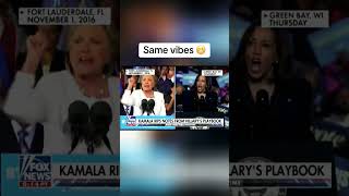 KILLARYS REVENGE  Kamala is literally a carbon copy 🤔HillaryClinton KamalaHarris killary [upl. by Yla598]