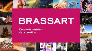 Rejoignez BRASSART lécole des métiers de la création [upl. by Alene702]