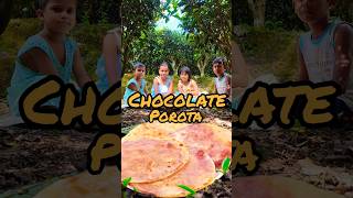 chocolate parantha shortvideo viralvideo food cooking recipe MaMeyerRannaghar1 [upl. by Elades]