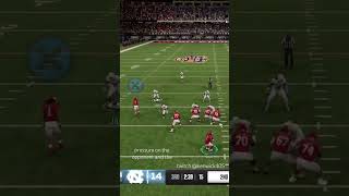 Odunze hit that route on em  collegefootball ultimateteam newstreamer [upl. by Eirot]