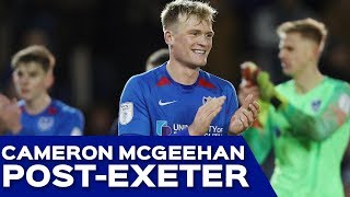 Cameron McGeehan postExeter City [upl. by Porte]