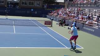 左利き編集、イズナーのフォアリターン（スロー） John Isner Forehand Return Slow Motion【Lefty】 [upl. by Tullius678]