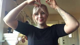 How To Style Bangs Blow Dry Tutorial [upl. by Ellirehs478]