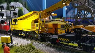 Roco 73035 SKEWING digital crane vid 1 [upl. by Aitnwahs146]