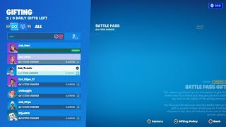 Gifting battle pass to my bro [upl. by Ardnikal]