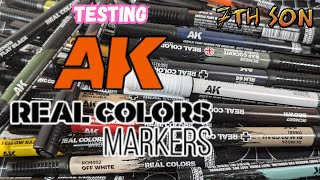 Testing AK Interactive Real Colour Markers [upl. by Yeliac983]