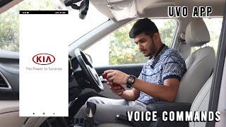 KIA UVO App  VOICE COMMANDS  EXPLAINED [upl. by Huston]