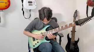 Solo With Sweep Picking [upl. by Akinit]