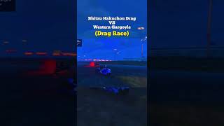 Shitzu Hakuchou Drag VS Western Gargoyle in Gta5 Drag Race🏎Who will win 🏁🤔shorts gta5 shortsfeed [upl. by Rena]