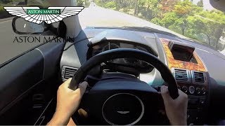 Aston Martin DB9 2005 POV Drive amp Start Up 450HP 60Liter V12  Coolest Car Ever YouDrive [upl. by Feeney]