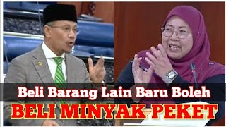 Minyak Masak Peket TIDAK ADA DI PASARAN Adakah ianya DISOROK ❓🔴 Parlimen [upl. by Alexei]