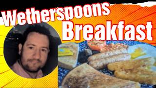 I ate J D Wetherspoons Vegetarian Breakfast  Was it a mistake UK Food Review [upl. by Nairehs]